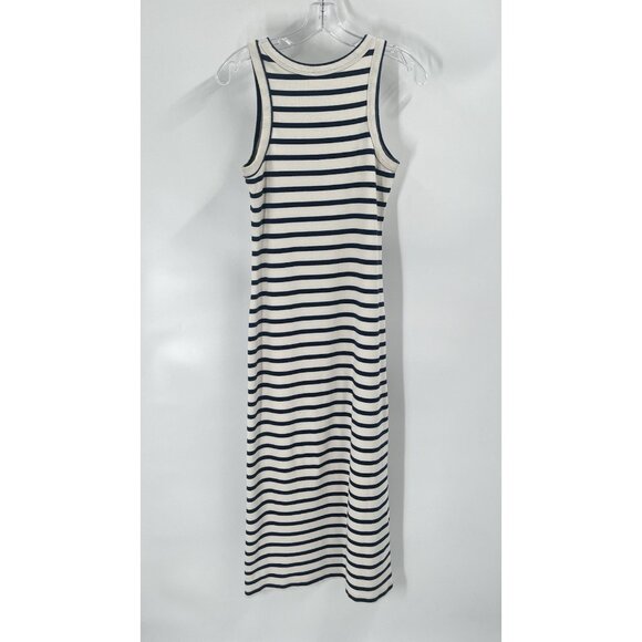 Emerson Fry RacerbackTank Maxi Dress Striped Sleeveless Sz Large - Picture 5 of 5